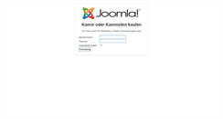 Desktop Screenshot of kamin-kaminofen-kaufen.de